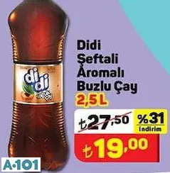 DİDİ ŞEFTALİ AROMALI BUZLU ÇAY